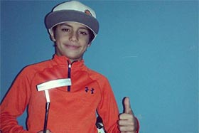 Promesa melipillana ya se hace camino en el mundo del golf