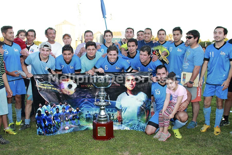 Los Quilos campeón Liguilla B en torneo Anfur Chocalán