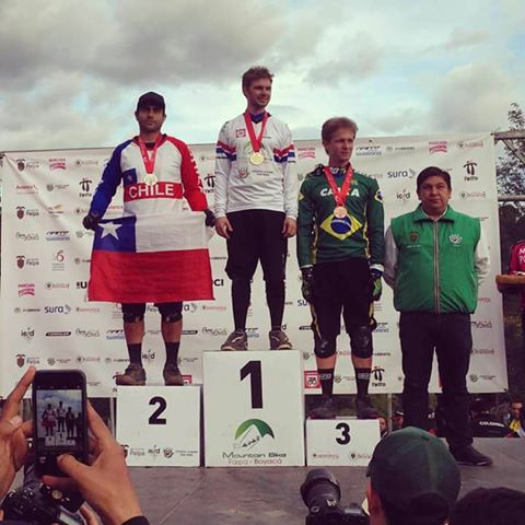 Jorge Monzón logró el 2º lugar en Panamericano de MTB