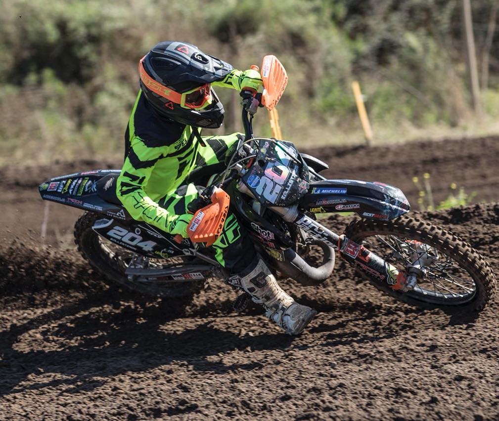 José Luis Ballesteros ganó la 3ª fecha del Apertura Centro 2018 de Motocross
