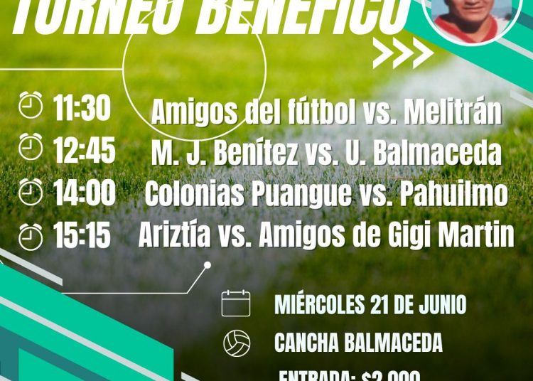 Jornada benéfica por Sergio “Cotorro” Catalán: Un evento deportivo con propósito solidario