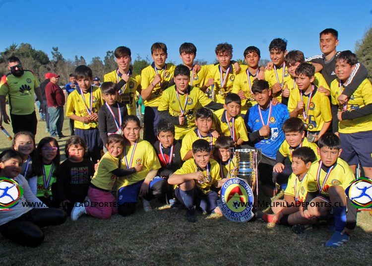 América es Campeón en Infantiles del Torneo Clausura ’23 Asociación de Fútbol Manuel Rodríguez